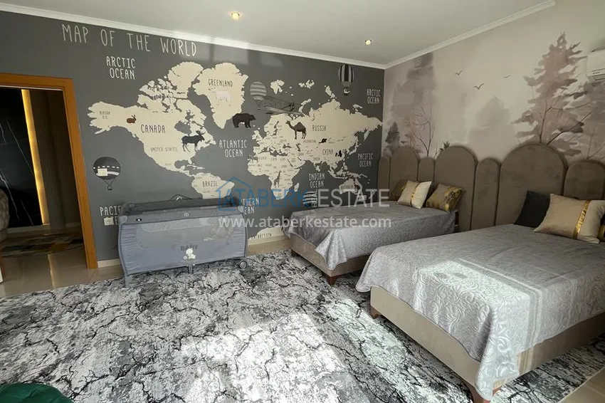 Kupuj  Doskonały dwupoziomowy penthouse z widokiem na morze w luksusowym kompleksie - dzielnica Cikcilli, Alanya 21 