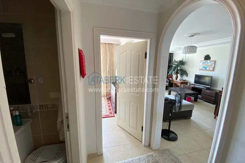 Kupuj  Umeblowany apartament z widokiem na morze w rejonie Cikcilli, Alanya 1 
