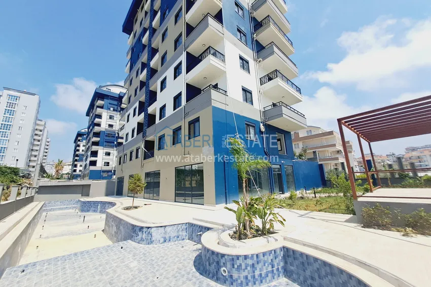 Dobrze wykończony apartament z jedną sypialnią w kompleksie z luksusową infrastrukturą - Alanya, dzielnica Payallar 1