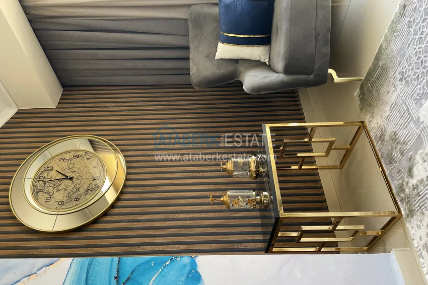 Kupuj  Doskonały dwupoziomowy penthouse z widokiem na morze w luksusowym kompleksie - dzielnica Cikcilli, Alanya 26 