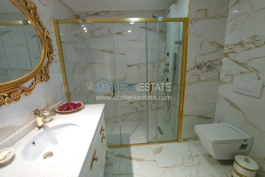 Kupuj  Linear 3+1 apartament w luksusowym kompleksie przy plaży w centrum Alanyi 33 