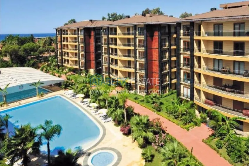 Linear 3+1 apartament w luksusowym kompleksie przy plaży w centrum Alanyi 2 