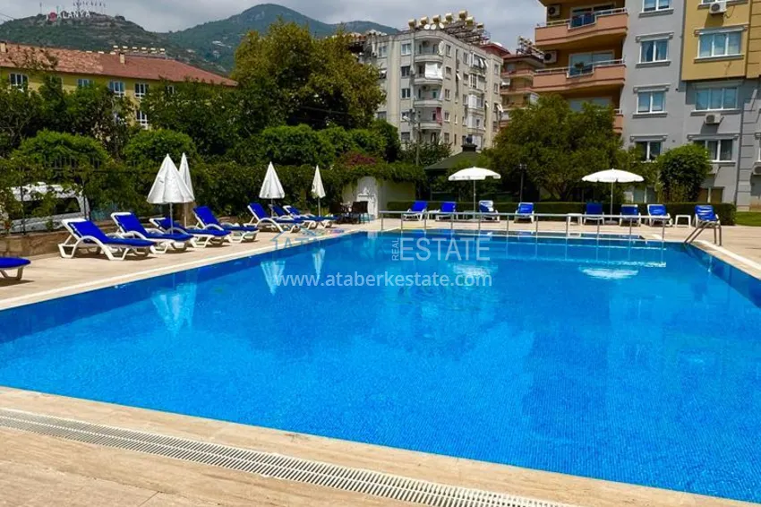 Przytulny apartament z 2 sypialniami z meblami i widokiem na góry w sercu Alanyi  2 