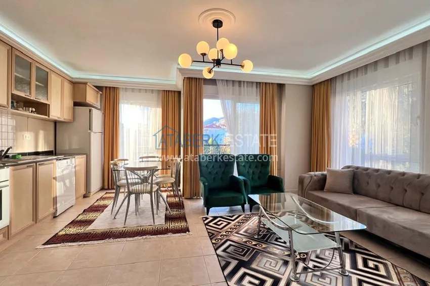 Kupuj  Przytulny apartament z 2 sypialniami z meblami i widokiem na góry w sercu Alanyi  2 