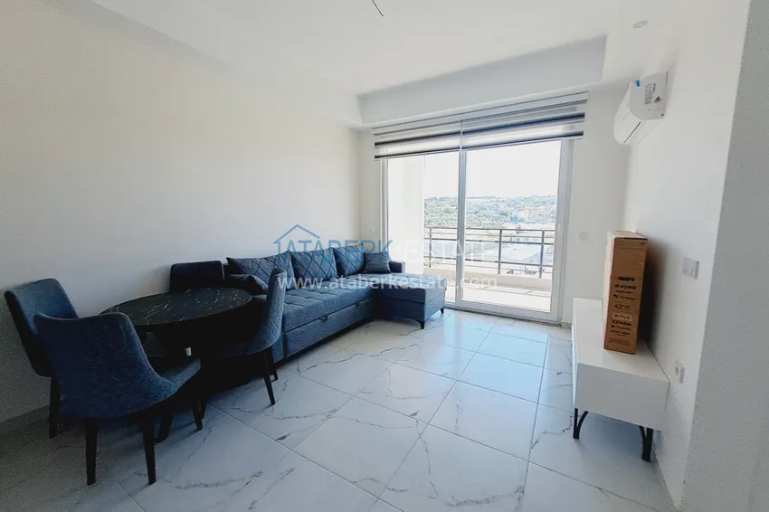 Kupuj  Umeblowane mieszkanie w nowoczesnym kompleksie - dzielnica Avsallar, Alanya. Nadaje się do wynajmu krótkoterminowego  2 