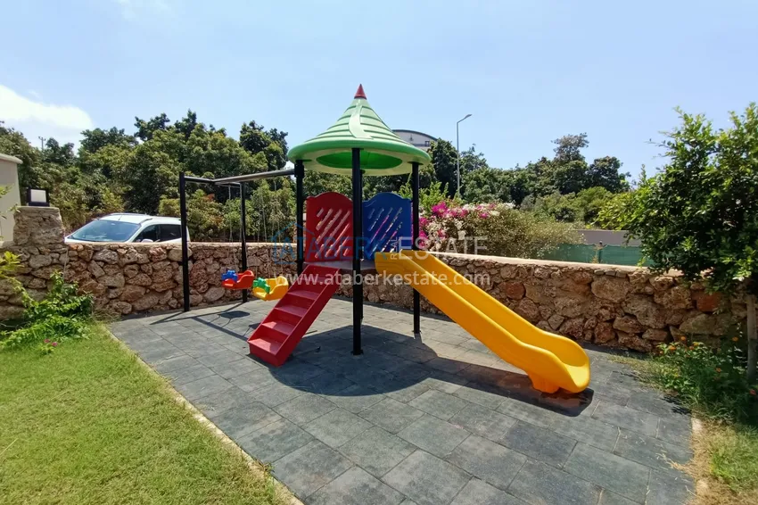 Gotowe mieszkanie z jedną sypialnią w nowym kompleksie mieszkalnym - dzielnica Oba, Alanya  4 