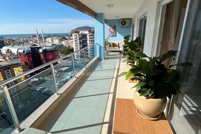 Kupuj  Doskonały dwupoziomowy penthouse z widokiem na morze w luksusowym kompleksie - dzielnica Cikcilli, Alanya 36 