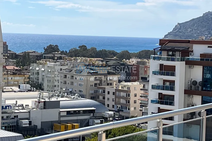 Kupuj  Doskonały dwupoziomowy penthouse z widokiem na morze w luksusowym kompleksie - dzielnica Cikcilli, Alanya 39 