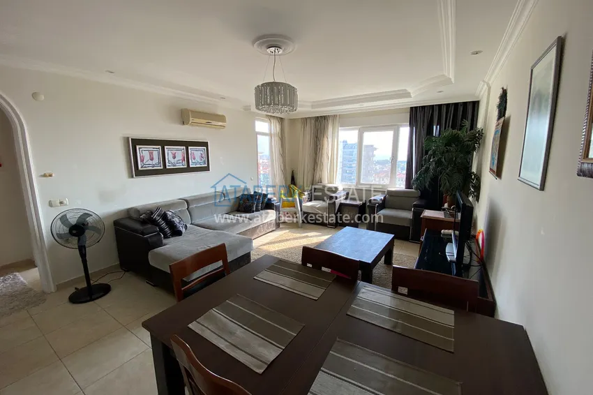 Kupuj  Umeblowany apartament z widokiem na morze w rejonie Cikcilli, Alanya 3 