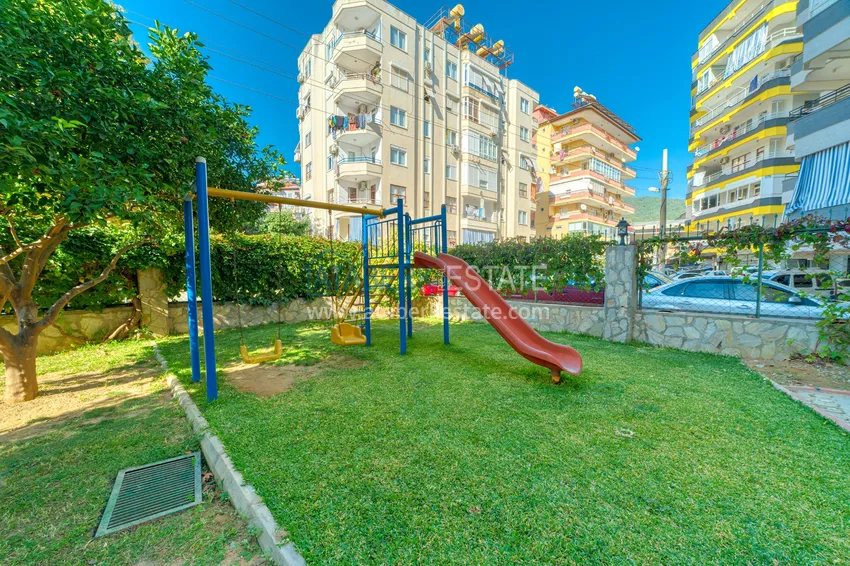 Przytulny apartament z 2 sypialniami z meblami i widokiem na góry w sercu Alanyi  4 