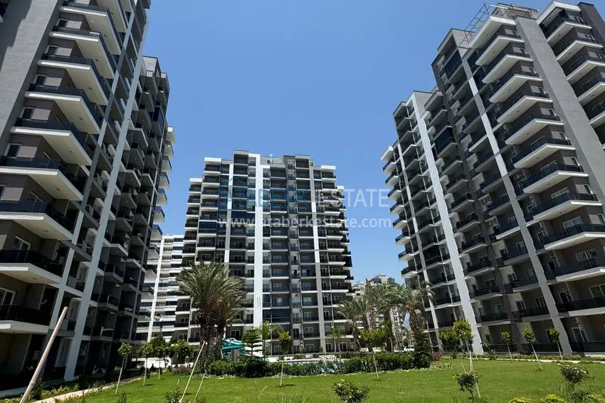 Apartament 1+1 w dzielnicy Teje, Mersin - z dwoma balkonami 15 