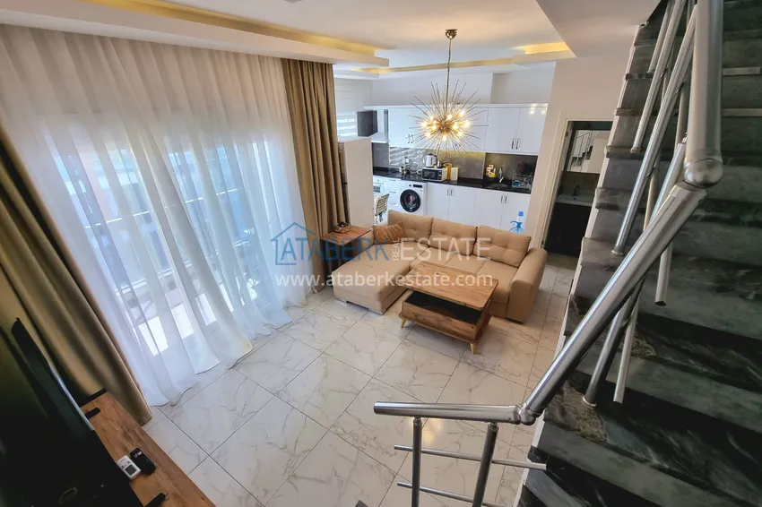 Kupuj  Umeblowany penthouse bezpośrednio od właściciela - Alanya, Mahmutlar, Wtorek Market District 7 