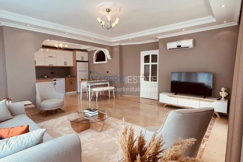 Kupuj Odnowiony apartament z nowymi meblami 300 metrów od morza - dzielnica Oba, Alanya 7