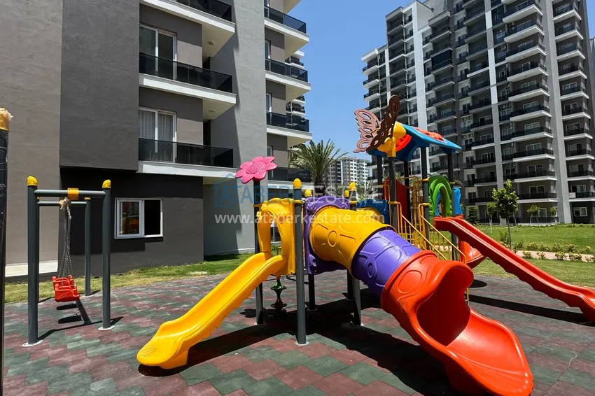 Apartament 1+1 w dzielnicy Teje, Mersin - z dwoma balkonami 17 