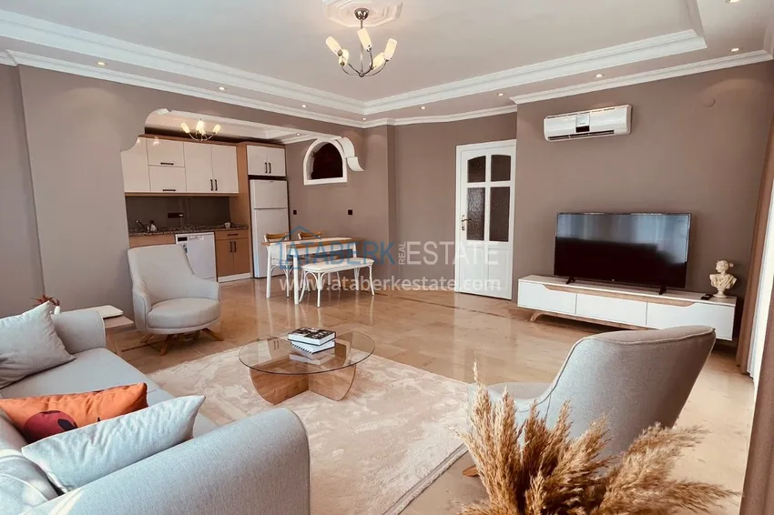 Kupuj Odnowiony apartament z nowymi meblami 300 metrów od morza - dzielnica Oba, Alanya 8