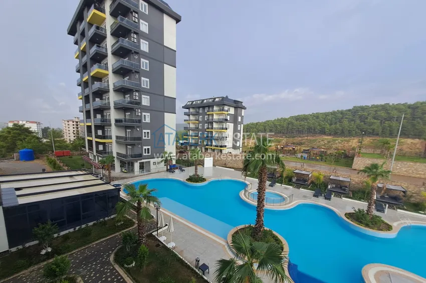 Nowy apartament z widokiem na morze — nowe budynki w Alanyi, dzielnica Avsallar 6 