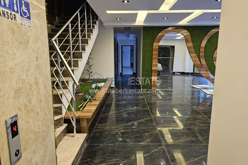Jednopokojowe umeblowane mieszkanie do wynajęcia w centrum dzielnicy Oba, Alanya nr 18 6 