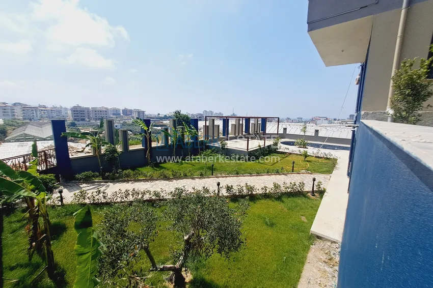 Dobrze wykończony apartament z jedną sypialnią w kompleksie z luksusową infrastrukturą - Alanya, dzielnica Payallar 8