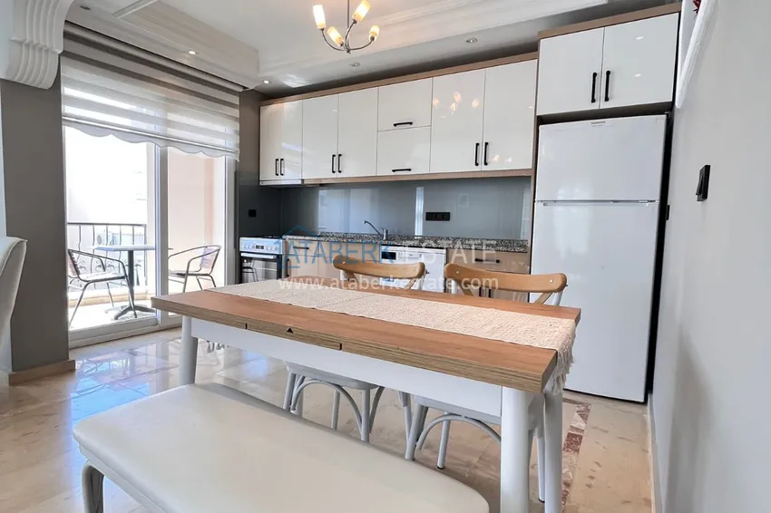 Kupuj Odnowiony apartament z nowymi meblami 300 metrów od morza - dzielnica Oba, Alanya 10