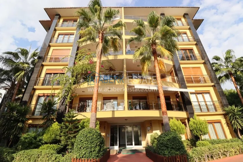Linear 3+1 apartament w luksusowym kompleksie przy plaży w centrum Alanyi 9 