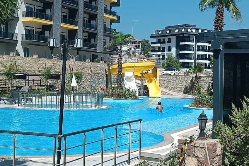 Nowy apartament z widokiem na morze — nowe budynki w Alanyi, dzielnica Avsallar 9 