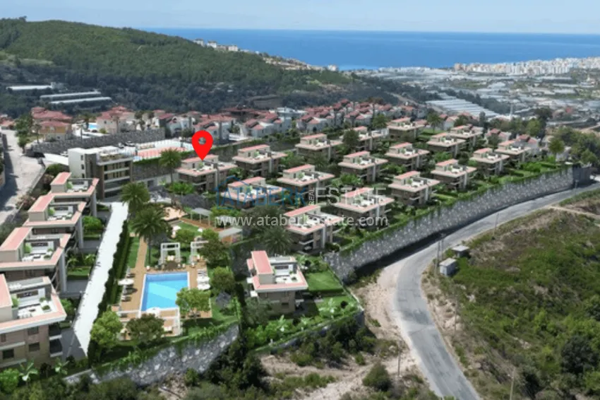 Willa od dewelopera w kompleksie domkowym w Kargicak, Alanya  1 