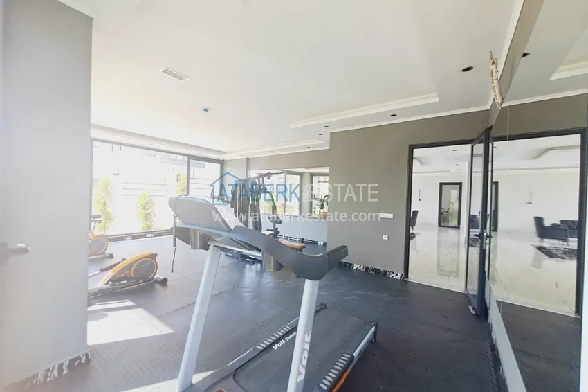 Umeblowany dwupoziomowy penthouse w nowoczesnym nowym kompleksie — Alanya, Mahmutlar 10 
