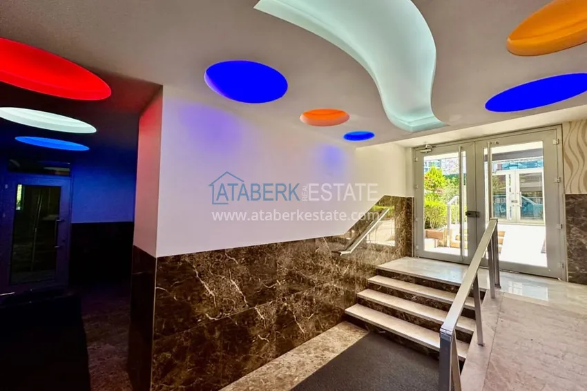 Trzypokojowy apartament z meblami i widokiem na góry — Mahmutlar, Alanya 10 