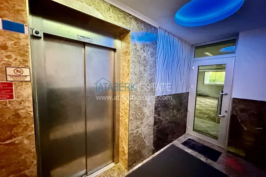 Trzypokojowy apartament z meblami i widokiem na góry — Mahmutlar, Alanya 12 