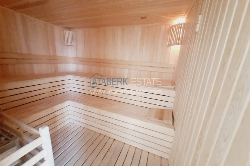 Umeblowany dwupoziomowy penthouse w nowoczesnym nowym kompleksie — Alanya, Mahmutlar 13 