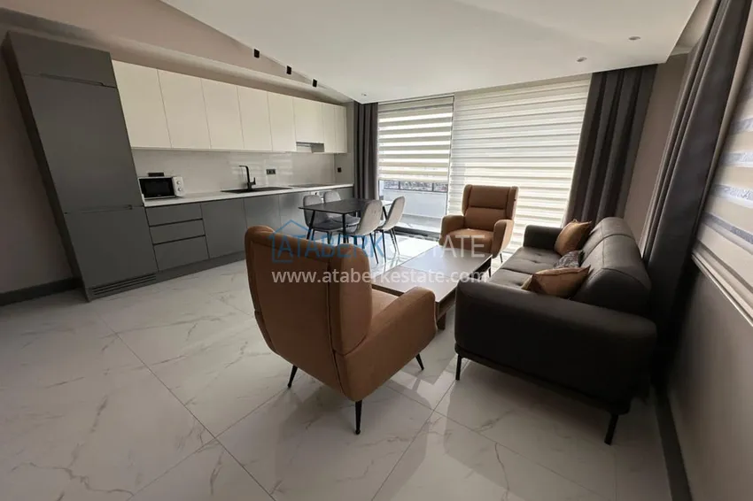 Kupuj  Apartament z dwiema sypialniami z nowymi meblami z widokiem na morze i góry - centrum Alanyi, plaża Kleopatra  2 