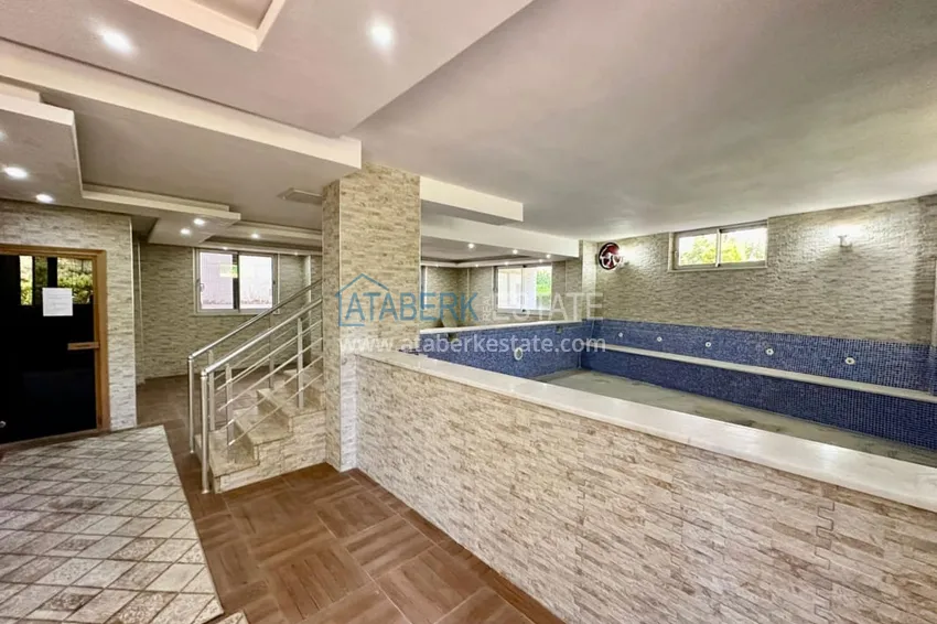 Trzypokojowy apartament z meblami i widokiem na góry — Mahmutlar, Alanya 13 