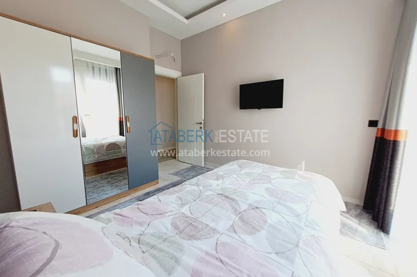 Kupuj  Umeblowany dwupoziomowy penthouse w nowoczesnym nowym kompleksie — Alanya, Mahmutlar 15 