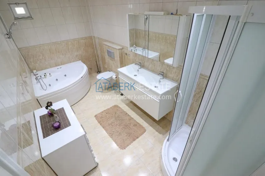 Kupuj  Duplex ogrodowy pod klucz w dzielnicy Konakli, Alanya. Nadaje się do zezwolenia na pobyt 15 