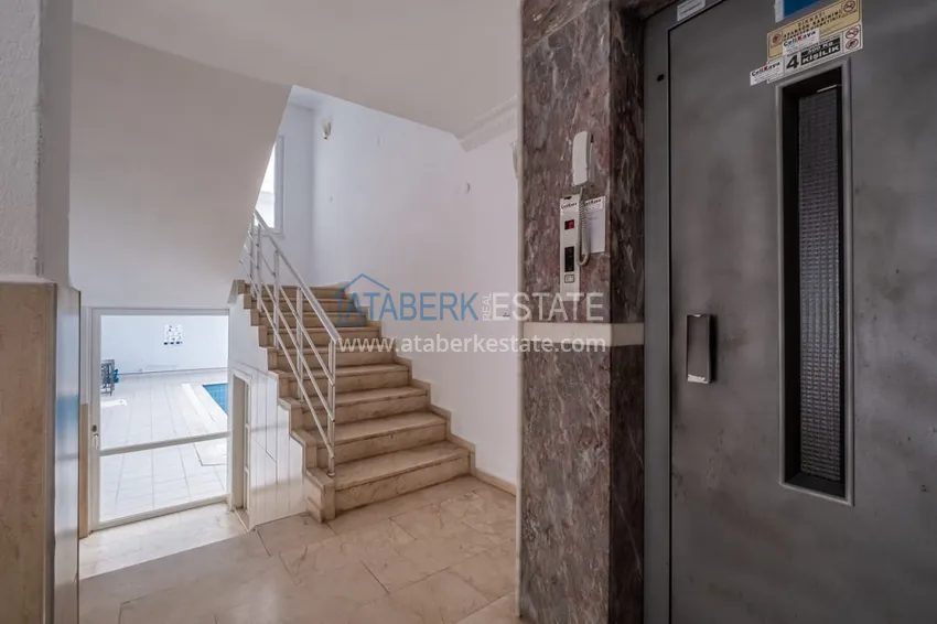 Apartament pod klucz z 1 sypialnią i przeszklonym balkonem w pobliżu plaży Kleopatra - Centrum Alanya 15 