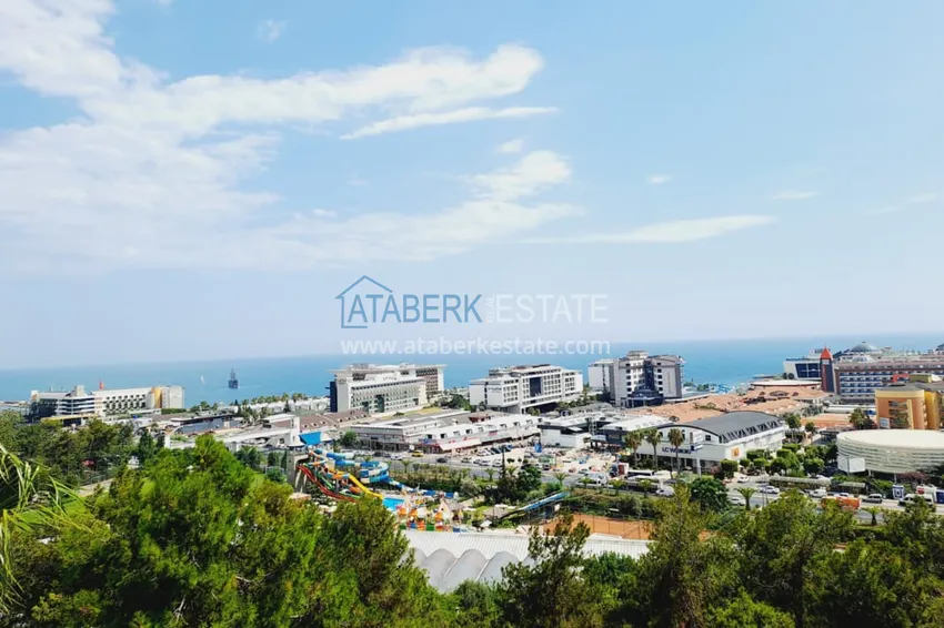 Kupuj  Dwupoziomowy apartament z meblami, oddzielną kuchnią i widokiem na morze - Alanya, dzielnica Turkler 19 