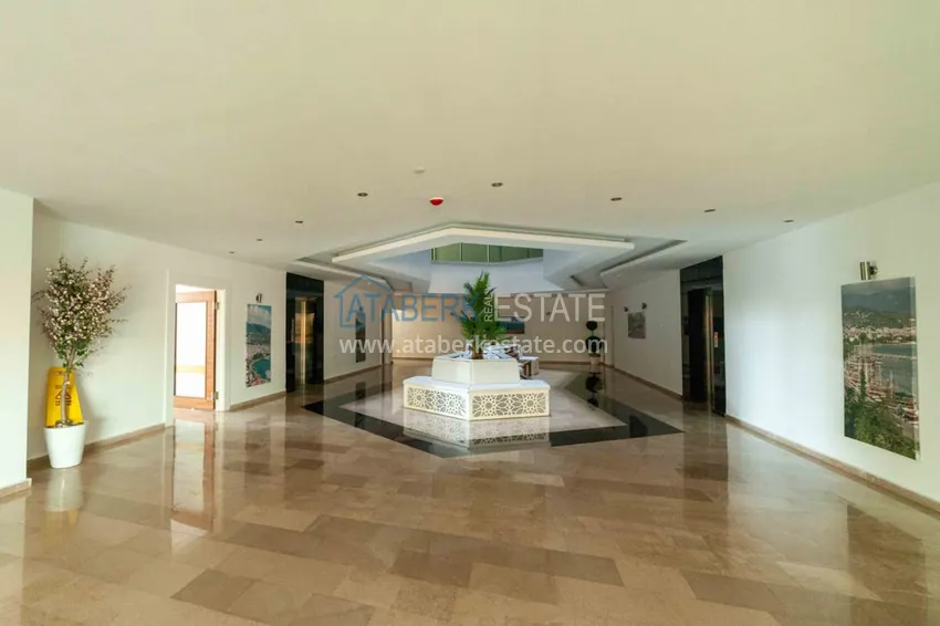 Apartament z jedną sypialnią pod klucz w kompleksie z koncepcją hotelu — Alanya, dzielnica Avsallar 15 