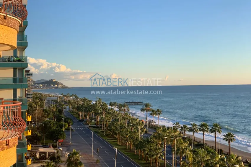 Kupuj  Mieszkanie 2+1 z nowymi meblami i widokiem na morze w kompleksie przy pierwszej plaży, Mahmutlar - dzielnica Alanya. 17 