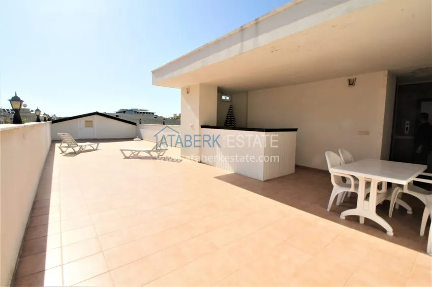 Apartament pod klucz z 1 sypialnią i przeszklonym balkonem w pobliżu plaży Kleopatra - Centrum Alanya 17 