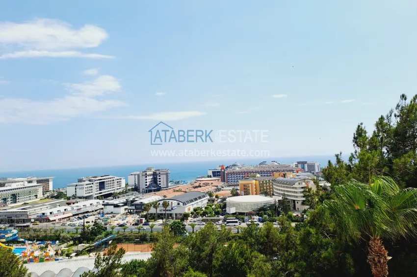 Kupuj  Dwupoziomowy apartament z meblami, oddzielną kuchnią i widokiem na morze - Alanya, dzielnica Turkler 21 