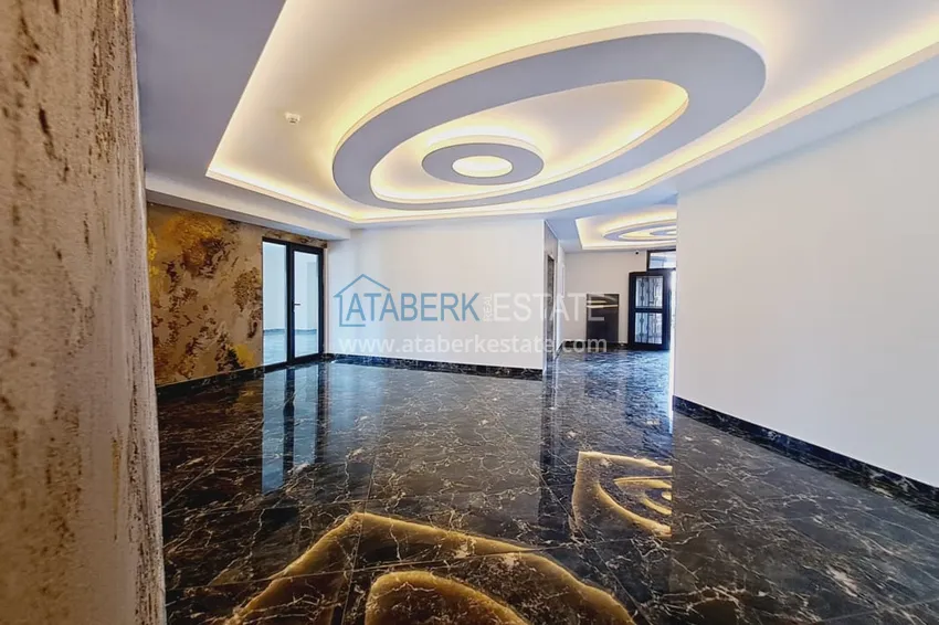 Apartament 1+1 z meblami i widokiem na morze w nowym kompleksie - dzielnica Mahmutlar, Alanya 19 