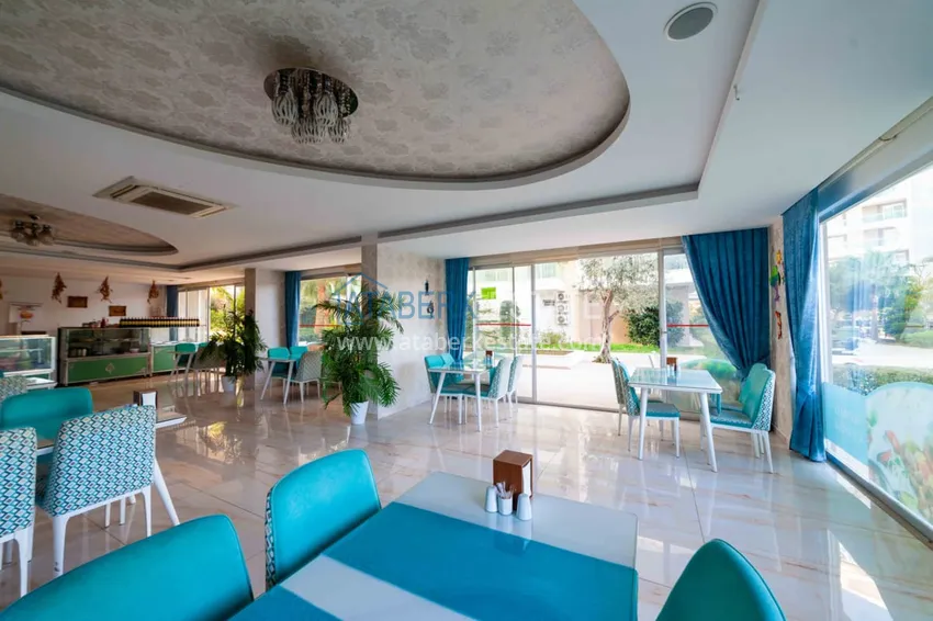 Apartament z jedną sypialnią pod klucz w kompleksie z koncepcją hotelu — Alanya, dzielnica Avsallar 16 