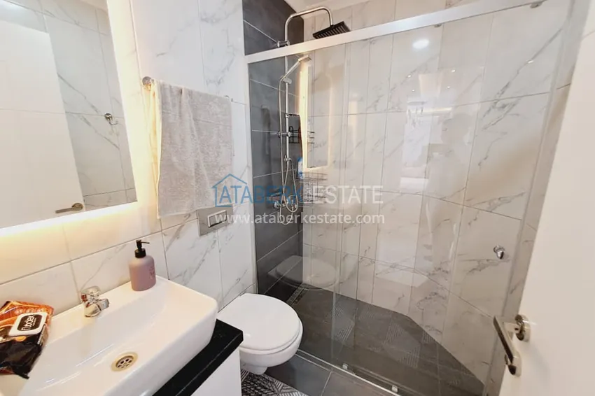 Kupuj  Umeblowany dwupoziomowy penthouse w nowoczesnym nowym kompleksie — Alanya, Mahmutlar 18 