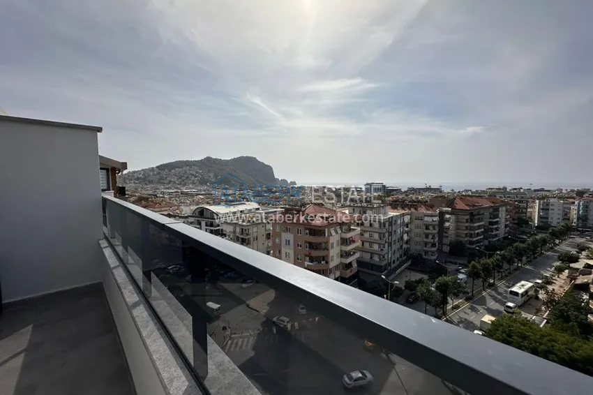 Kupuj  Apartament z dwiema sypialniami z nowymi meblami z widokiem na morze i góry - centrum Alanyi, plaża Kleopatra  6 