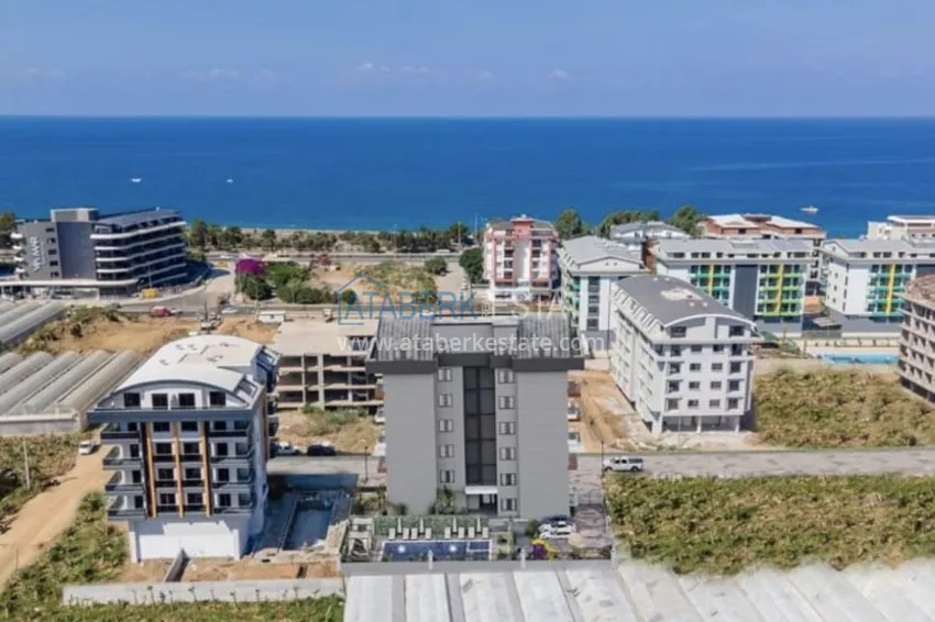 Jednopokojowy apartament pod klucz od właściciela 200 metrów od morza - Alanya, dzielnica Kargicak 1 