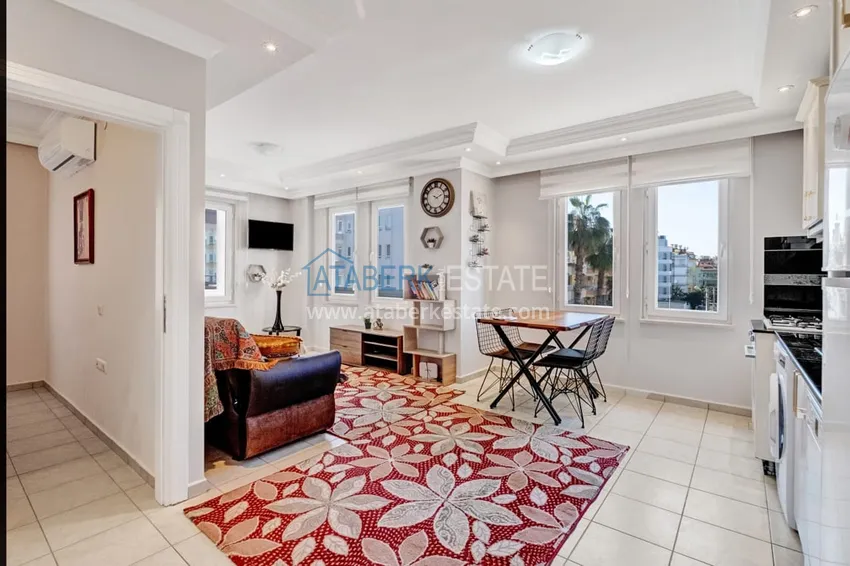 Kupuj  Apartament pod klucz z 1 sypialnią i przeszklonym balkonem w pobliżu plaży Kleopatra - Centrum Alanya 1 