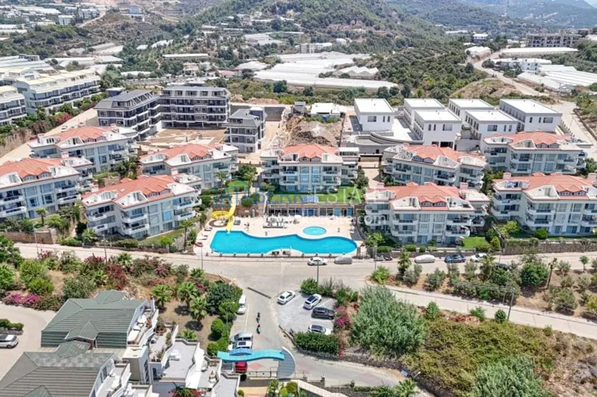 Duplex ogrodowy pod klucz w dzielnicy Konakli, Alanya. Nadaje się do zezwolenia na pobyt 1 