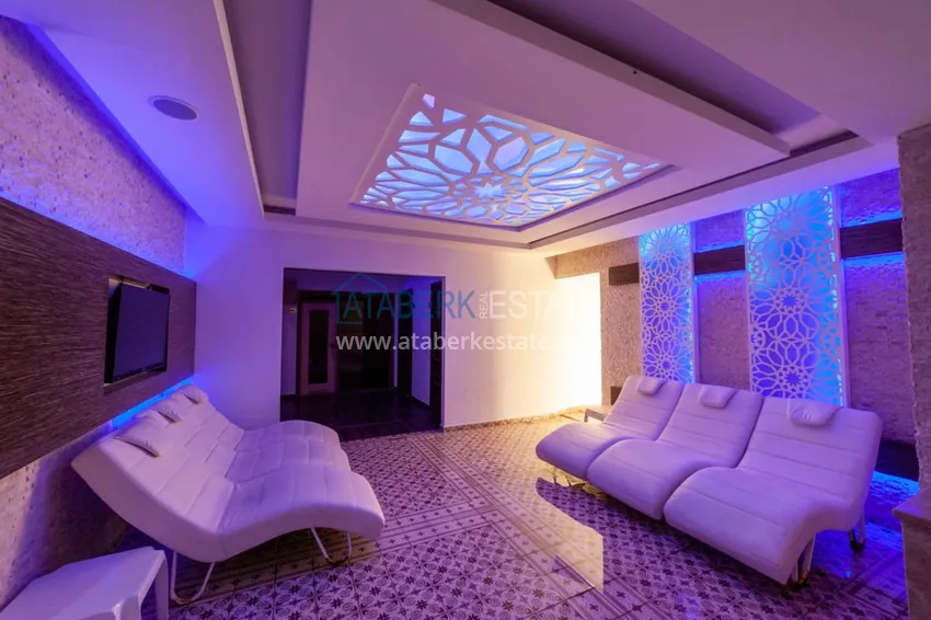 Apartament z jedną sypialnią pod klucz w kompleksie z koncepcją hotelu — Alanya, dzielnica Avsallar 24 
