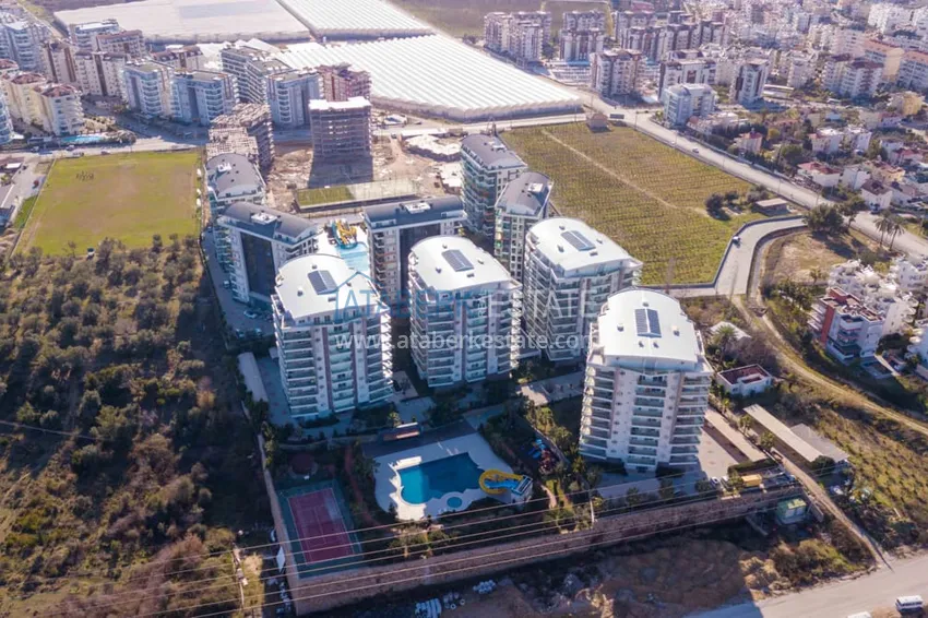 Apartament z jedną sypialnią pod klucz w kompleksie z koncepcją hotelu — Alanya, dzielnica Avsallar 2 