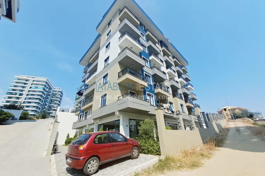 Umeblowany dwupoziomowy penthouse w nowoczesnym nowym kompleksie — Alanya, Mahmutlar 2 